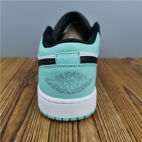 Air Jordan 1 Low Emerald Toe 553558-117