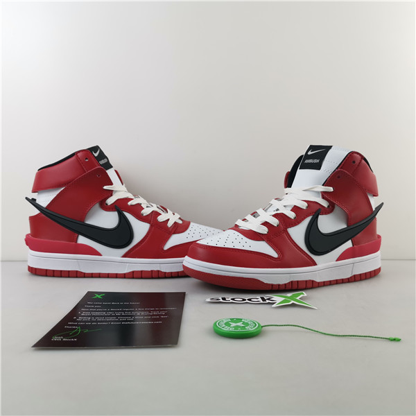 NIKE DUNK HIGH AMBUSH RED CU7544-102