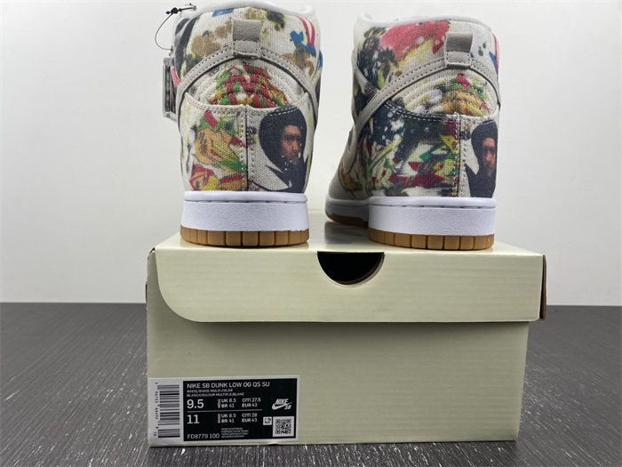 nike sb dunk high Sup*e rammellzee fd8779-100