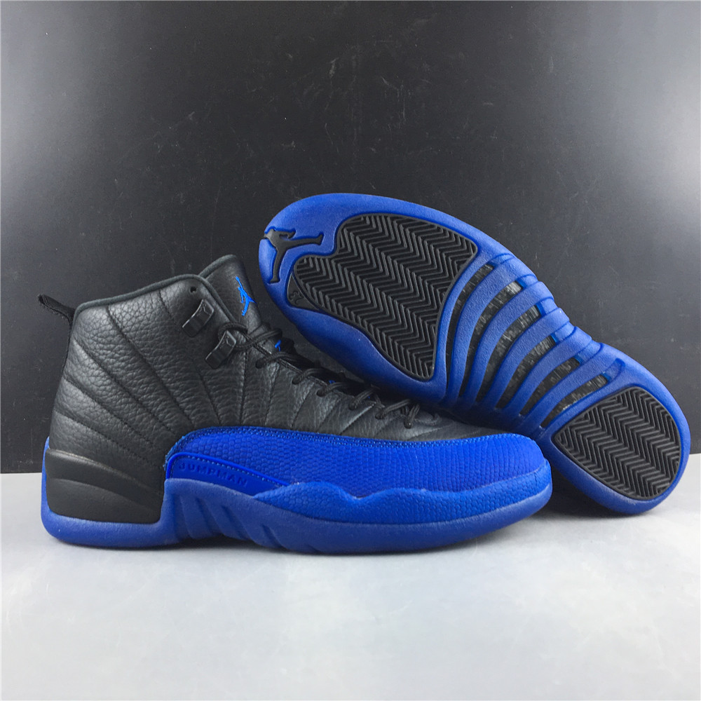 AIR JORDAN 12 BLACK GAME ROYAL 130690-014