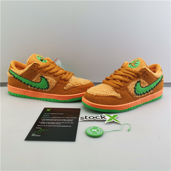 GRATEFUL DEAD X NIKE SB DUNK LOW “ORANGE BEAR” CJ5378-800