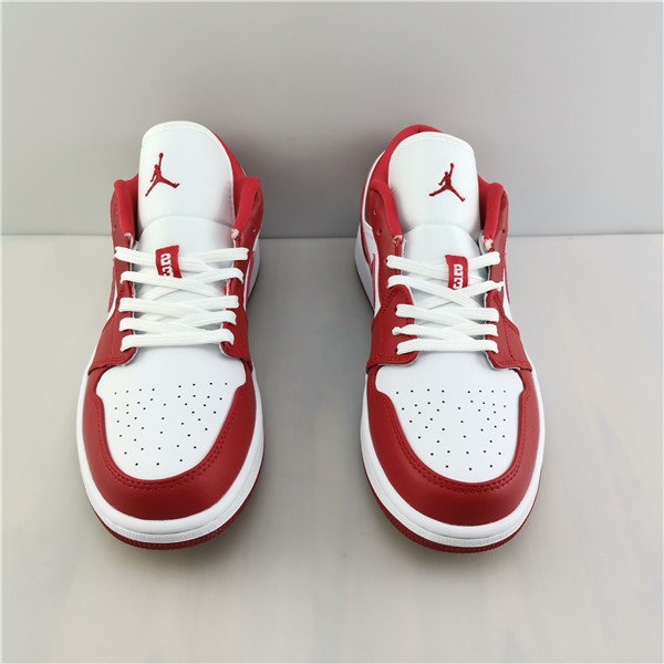 Air Jordan 1 Low Gym Red White - 553558-611