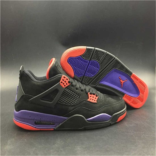 Air Jordan 4 NRG Raptor Purple Jumpman