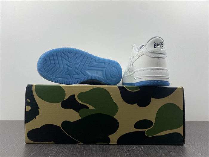 A Bathing Ape Bape Sta white