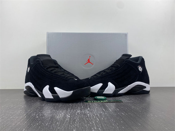 Jordan 14 Retro Black White 487471-016