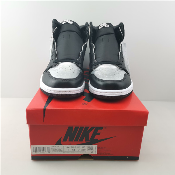 AIR JORDAN 1 RETRO HIGH OG SILVER TOE CD0461-001