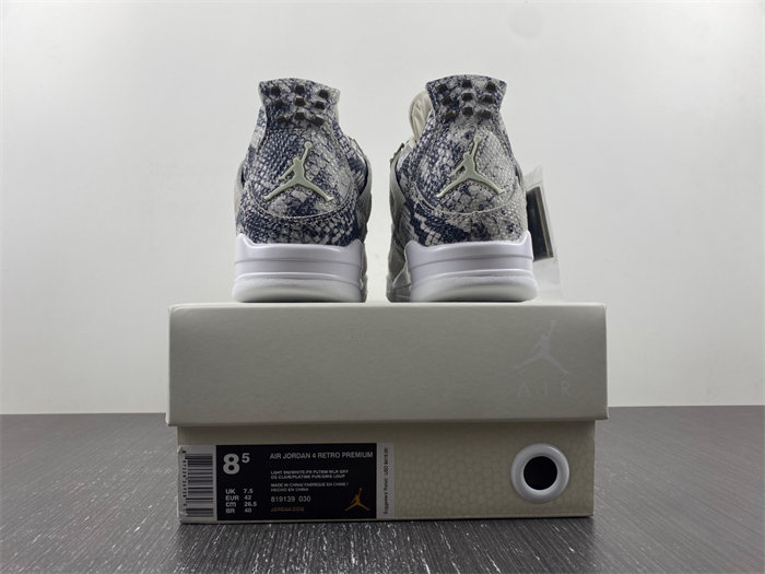 Air Jordan 4 Premium “Snakeskin” 813191-030