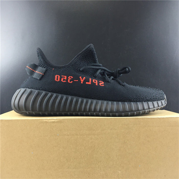 Ad*s yeezy boost 350 v2 black red cp9652