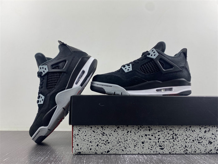 Jordan 4 Retro Black Canvas DV0553-006