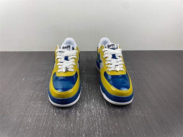 A Bathing Ape Bape Sta Nostalgic Blue Yellow 1I80191006