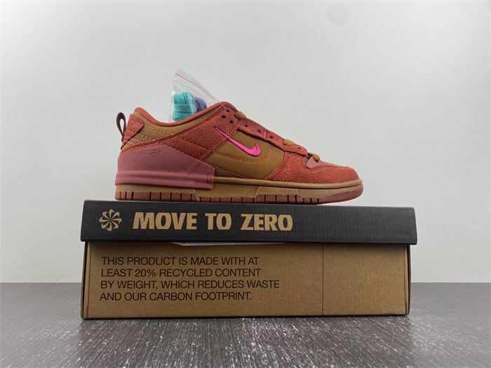 Nike Dunk Low Disrupt 2 Desert Bronze Pink Prime  DH4402-200