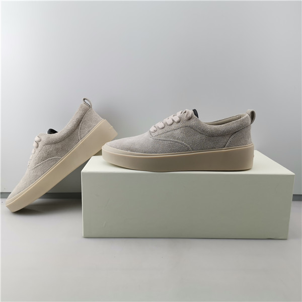 Fear of God 101 Lace Up Low Top Rough Suede Grey