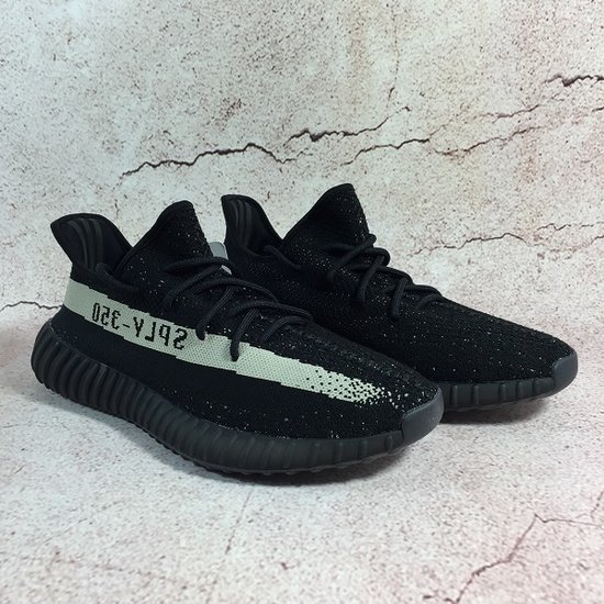 Ad*s yeezy 350 v2 black white oreo by1604