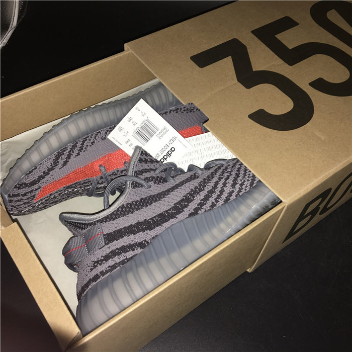 Ad*s yeezy boost 350 v2 red grey eg7963