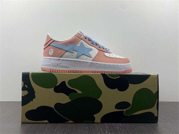 A Bathing Ape Bape Sta Pastel Pink