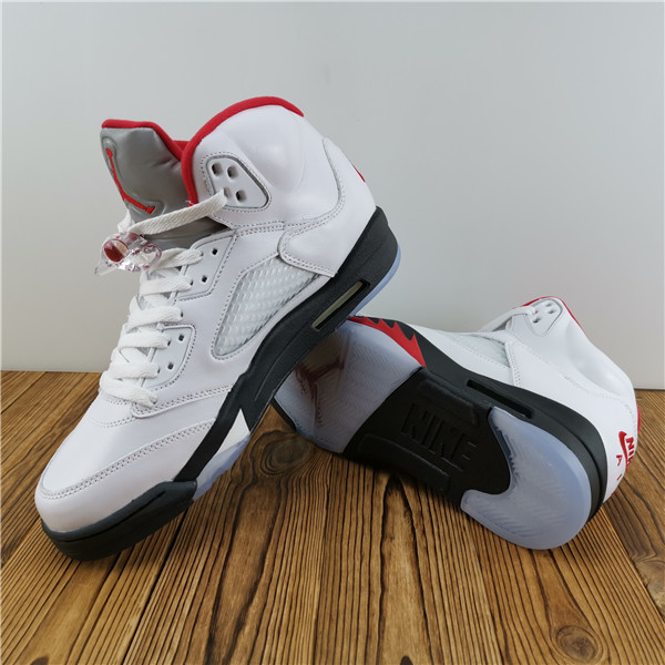 Jordan 5 Retro Fire Red Silver Tongue (2020) DA1911-102