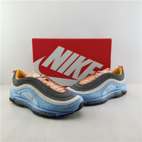 NIKE AIR MAX 97 “CORDUROY PACK” BLUE/ GRAY CQ7512-046