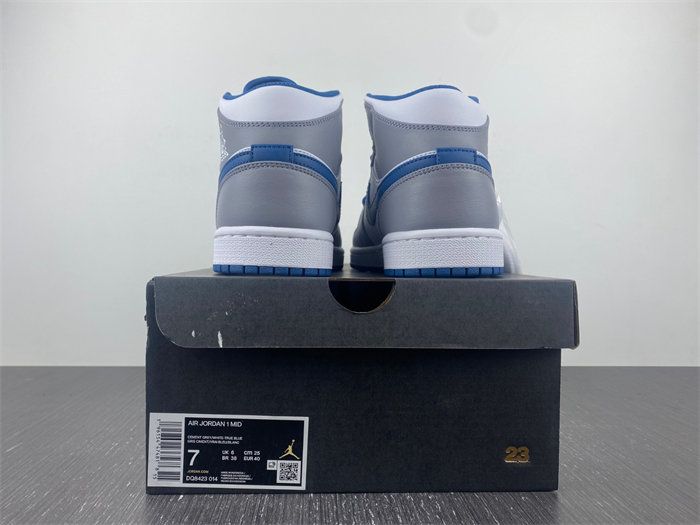 Jordan 1 Mid True Blue Cement DO8423-014