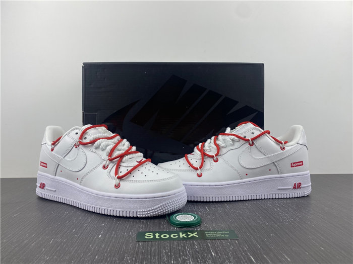 nike air force 1 low Sup*e white cu9225 100