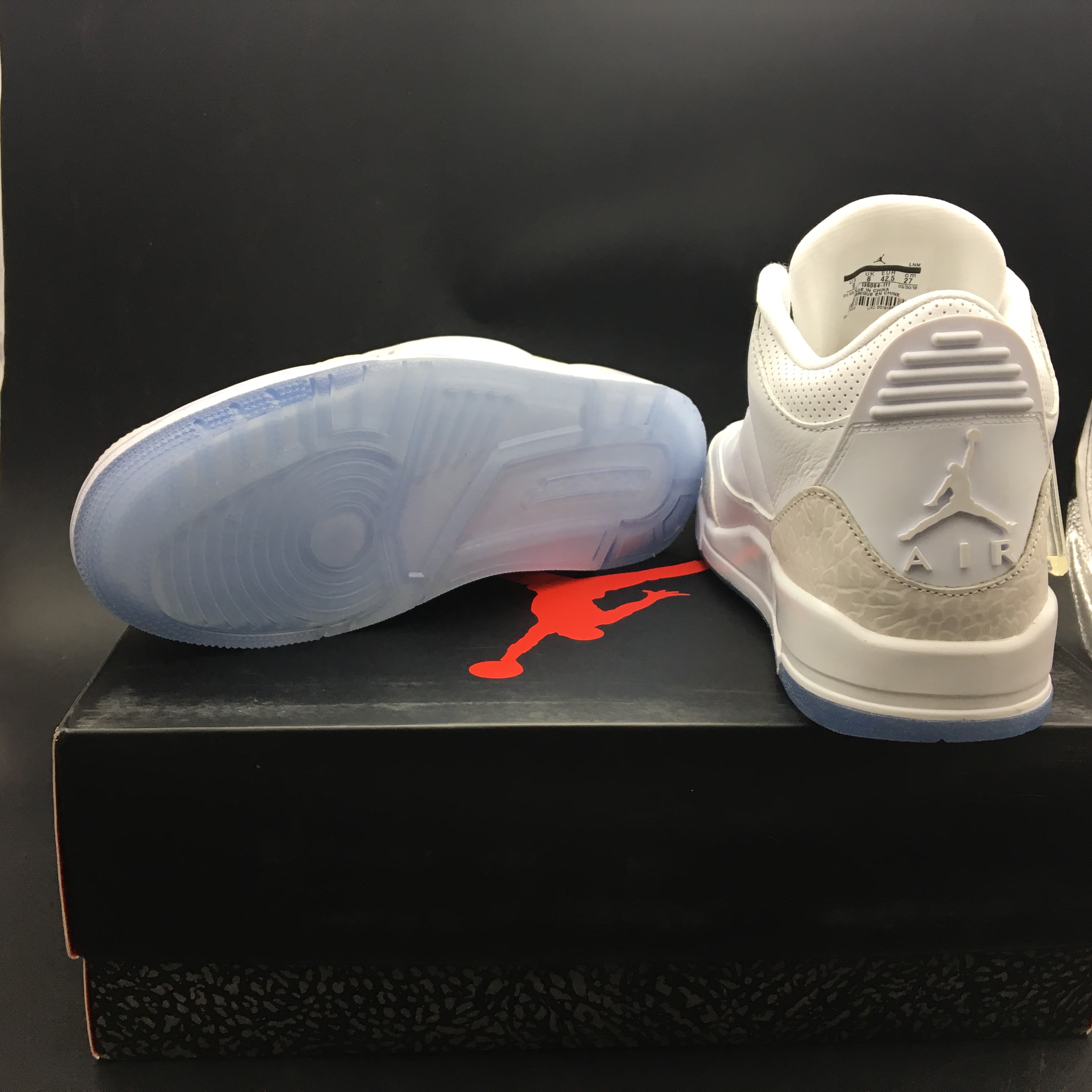 Air Jordan 3 “Pure White”136064-111