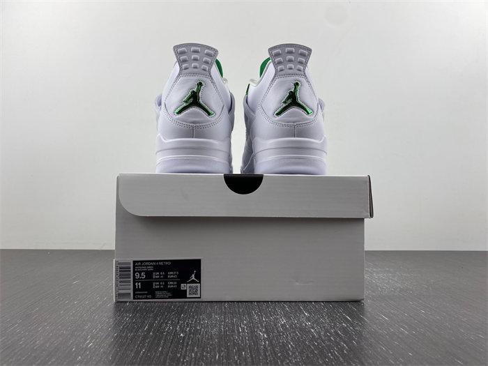 Jordan 4 Retro Metallic Green. CT8527-113