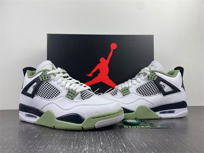 Jordan 4 Retro Seafoam  AQ9129-103