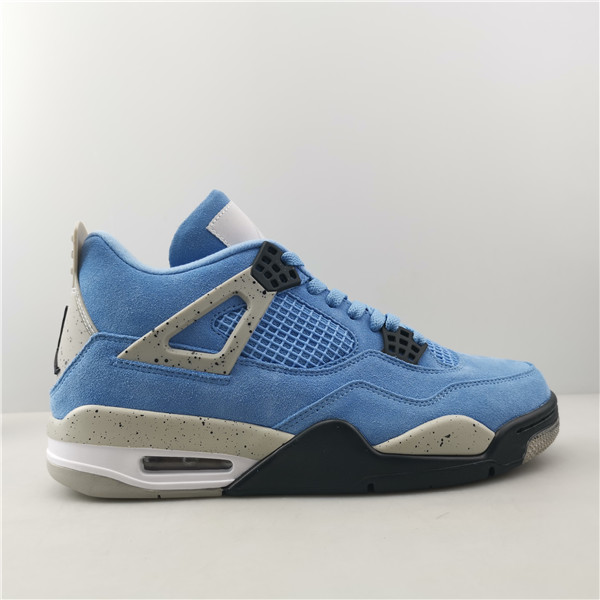 JORDAN 4 RETRO UNIVERSITY BLUE. CT8527-400