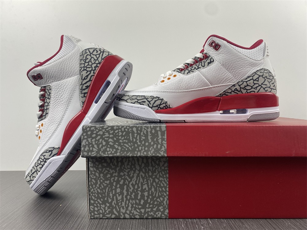 Air Jordan 3 “Cardinal Red” CT8532-126