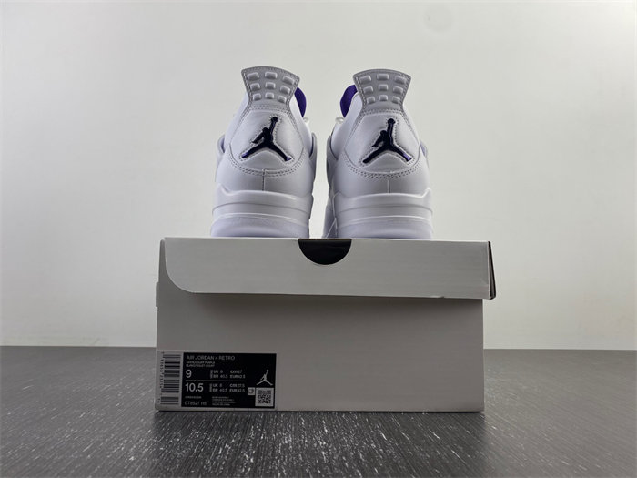 Jordan 4 Retro Metallic Purple. CT8527-115