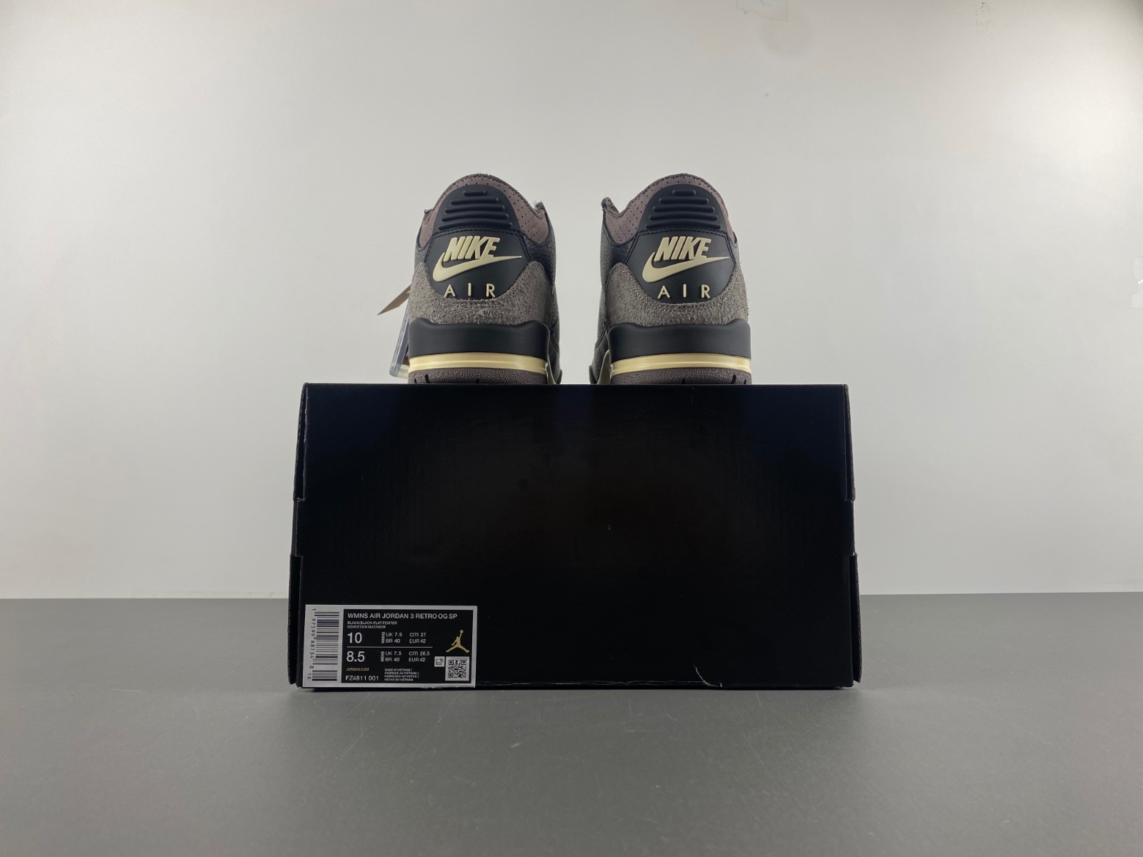 A Ma Manière x Air Jordan 3 “Black” AMM FZ4811-001