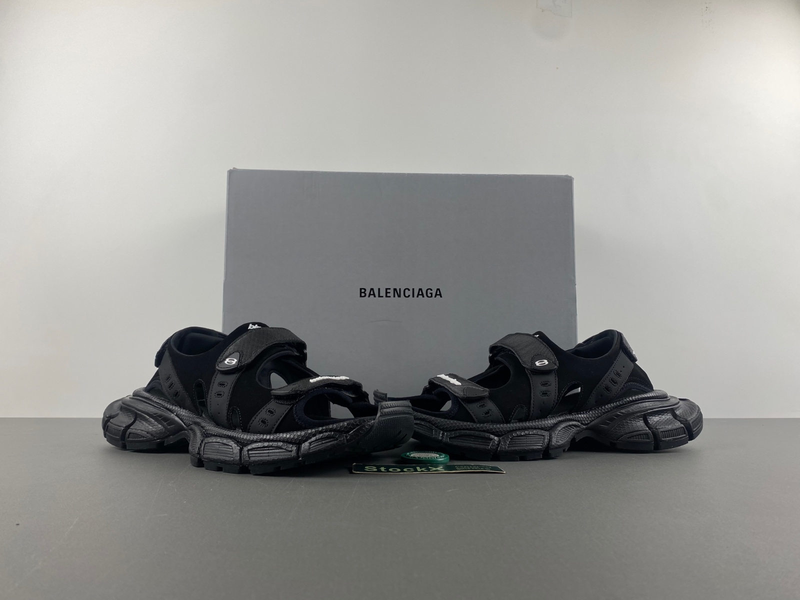 Ba*len*cia*ga black sandals  786956 w3xlt 1000