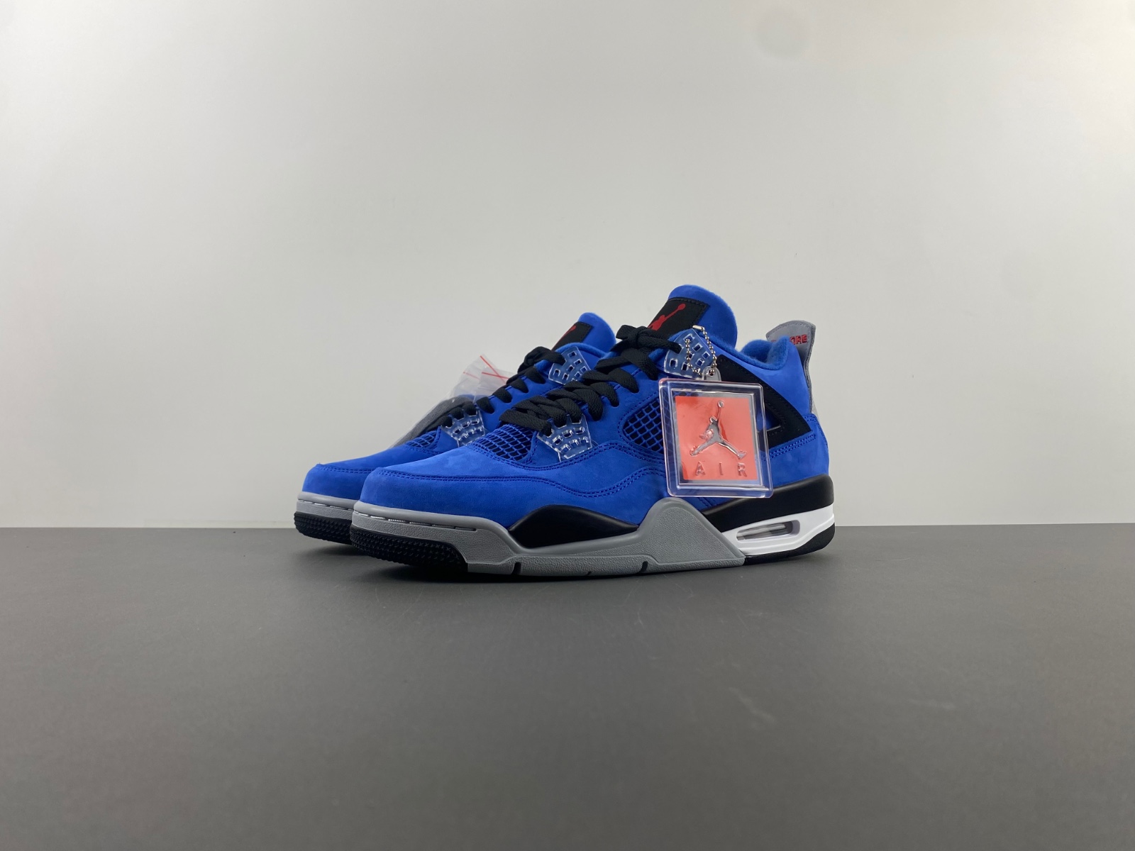 AIR JORDAN 4 RETRO BLUE RIBBON