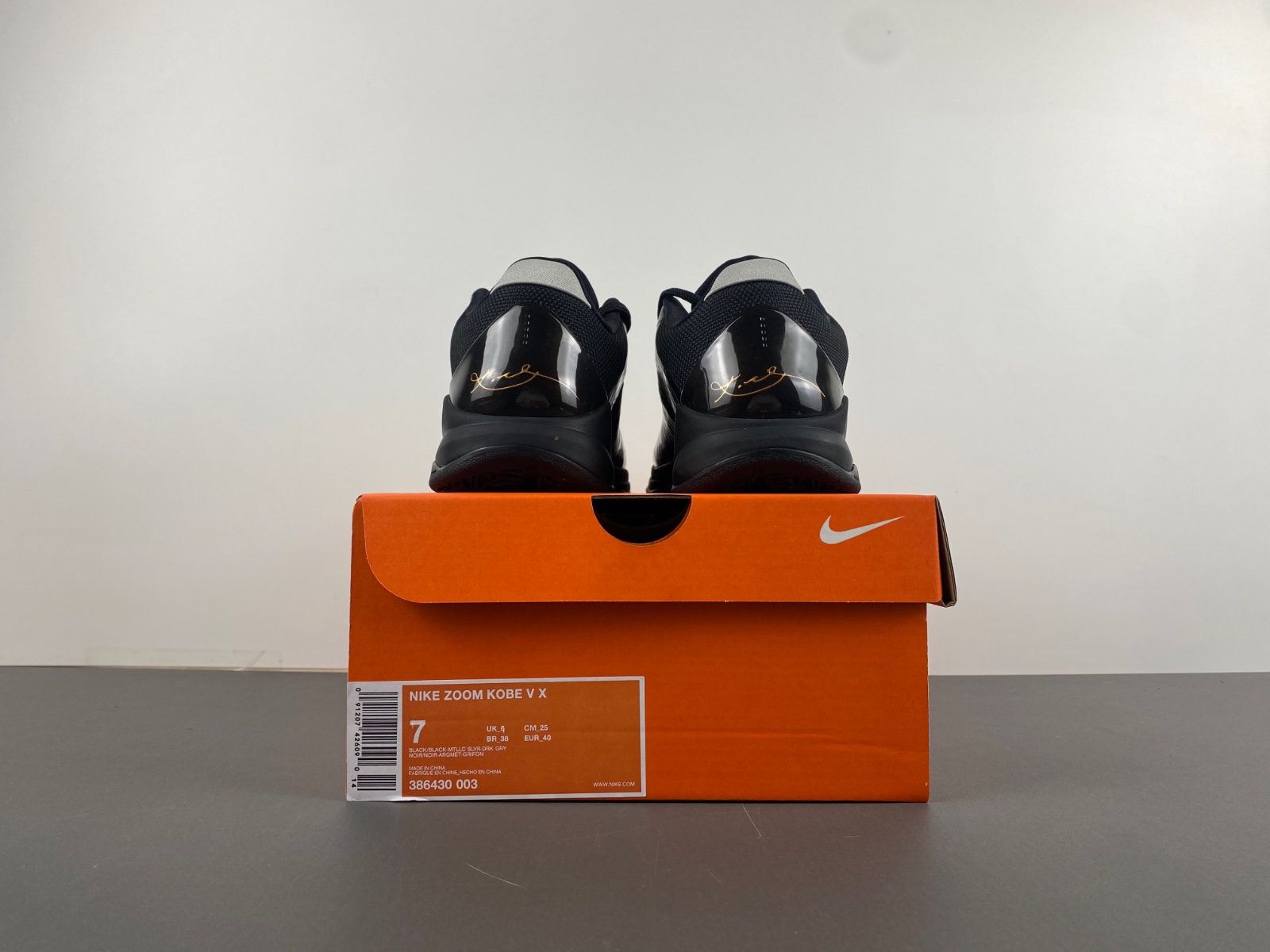 Nike Zoom Kobe Blackout 386430-003