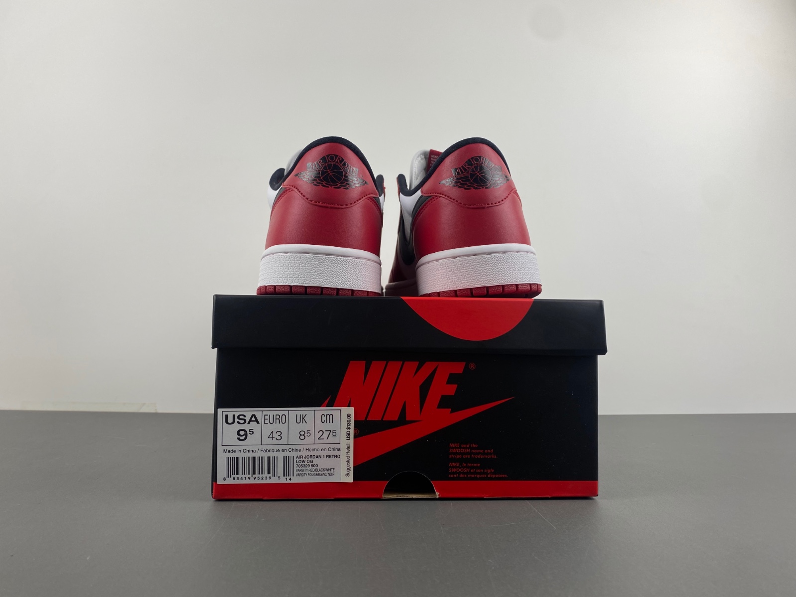 Air Jordan 1 Low Chicago OG AJ1 705329-600