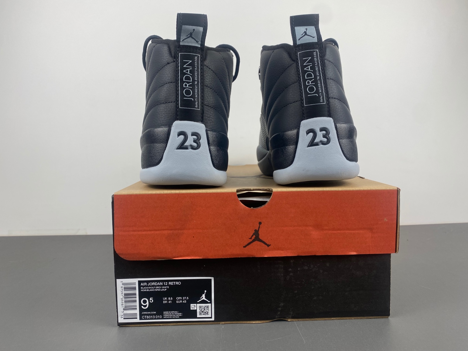 AIR JORDAN 12 “BLACK/WOLF GREY” RELEASES SEPTEMBER 2024  CT8013-010