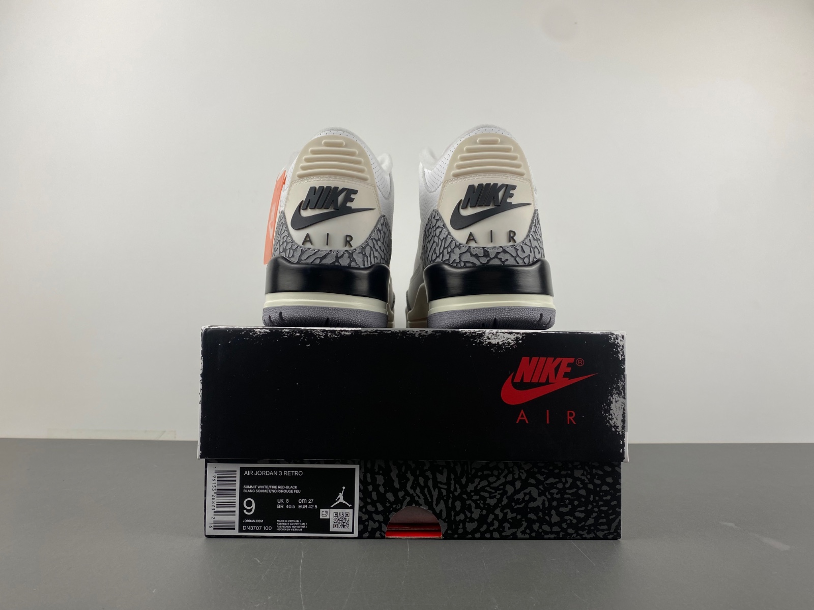 Air Jordan 3 White Cement Reimagined Shoes 2023 DN3707-100