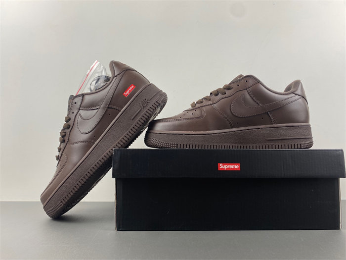 Nike Air Force 1 LowSupreme Baroque Brown  CU9225 200