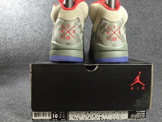 Air Jordan 5 Retro Dark Stucco 'Camo'