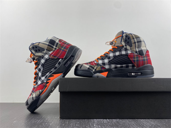 AIR JORDAN 5 RETRO GS 'PLAID' FD4814-008