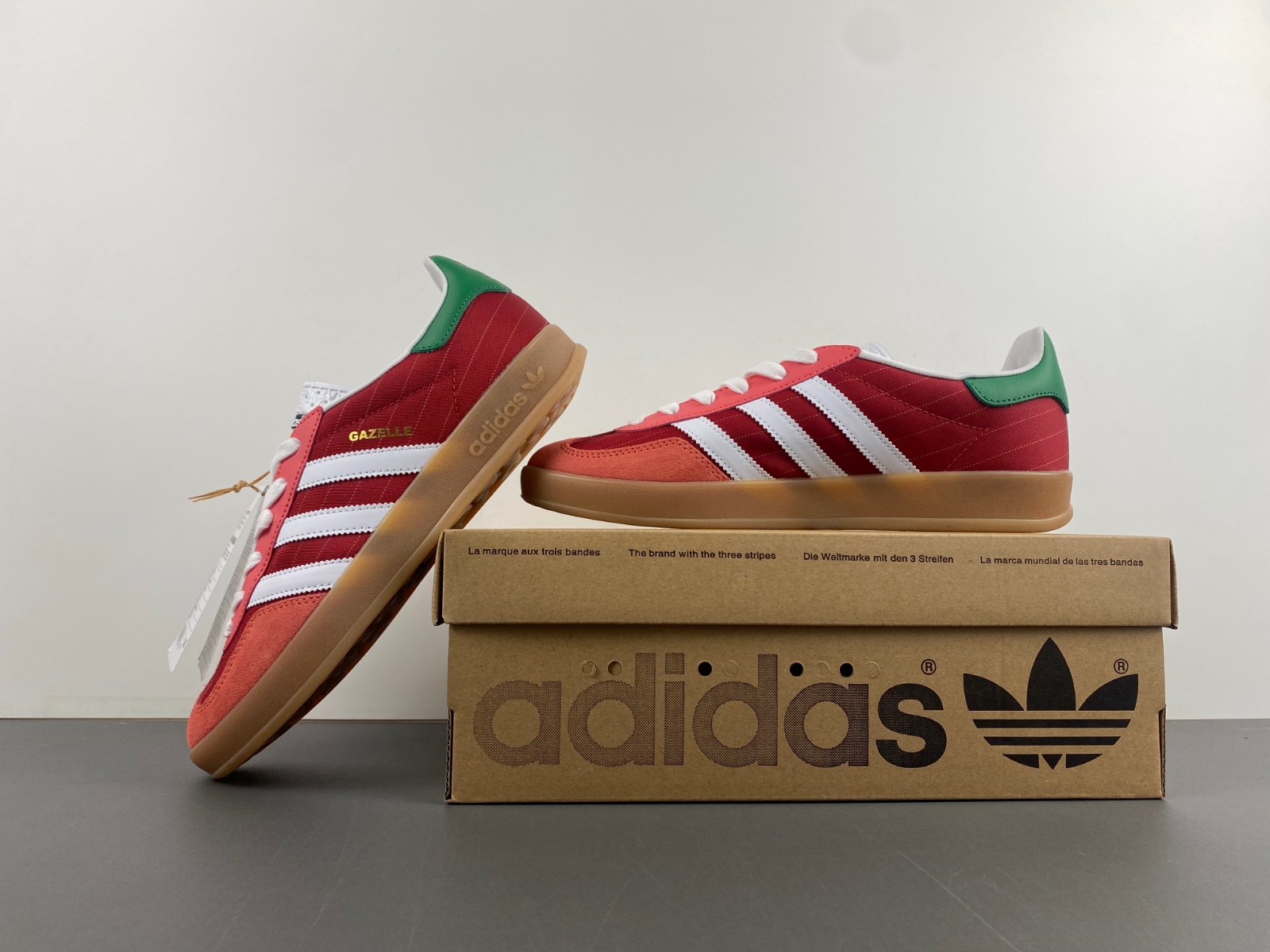 adidas Gazelle Indoor Olympic Pack Better Scarlet  IF9641
