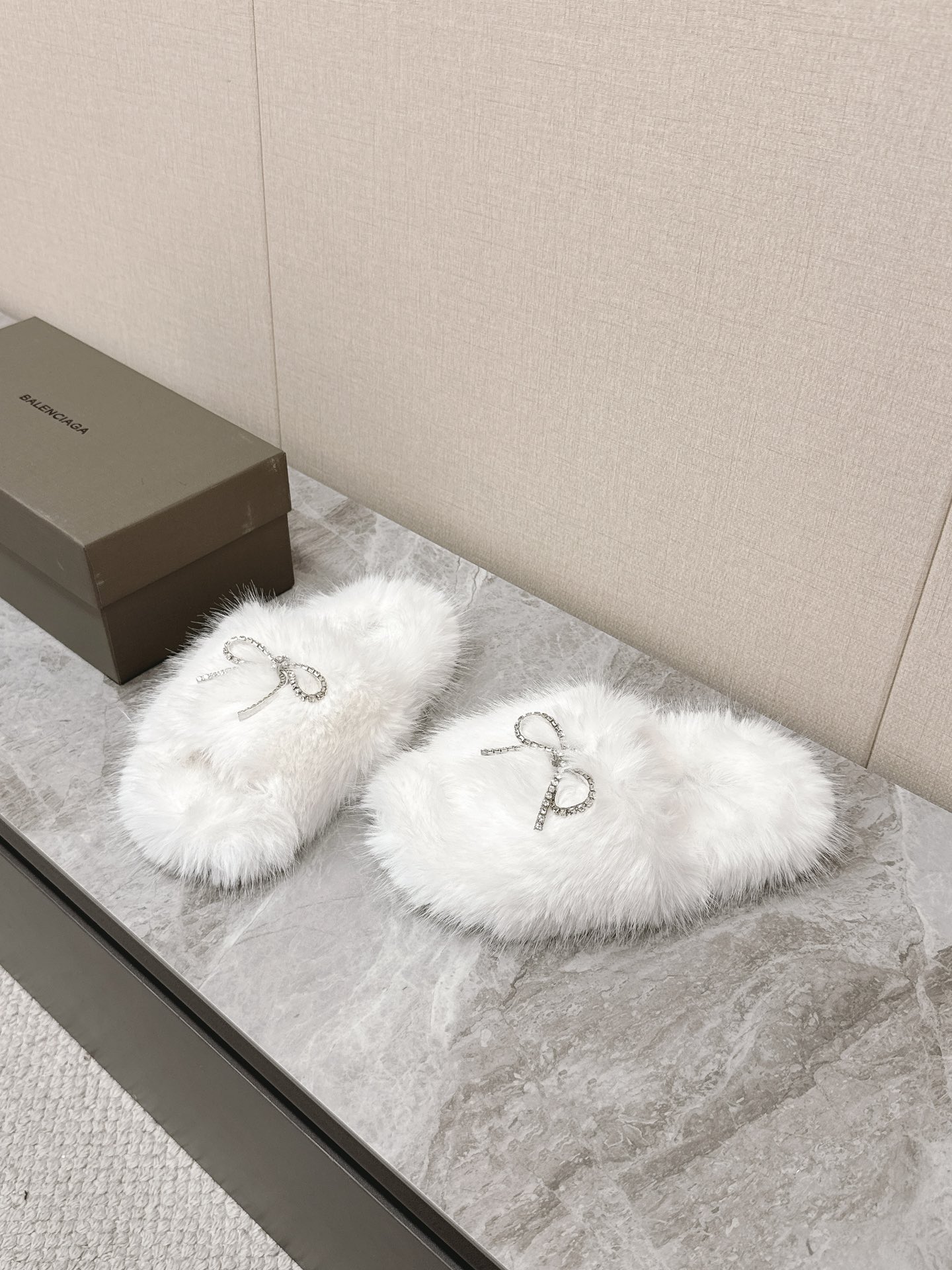 Balenciaga cotton slippers
