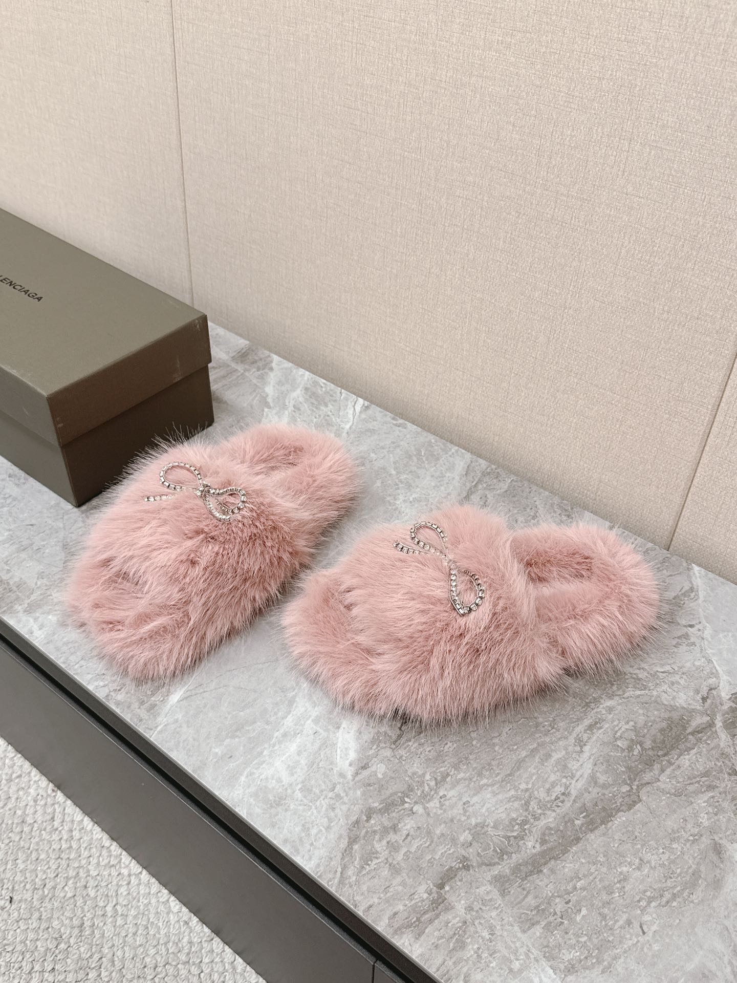 Balenciaga cotton slippers