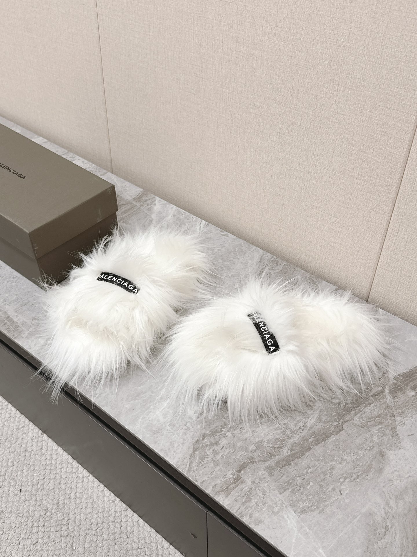 Balenciaga cotton slippers