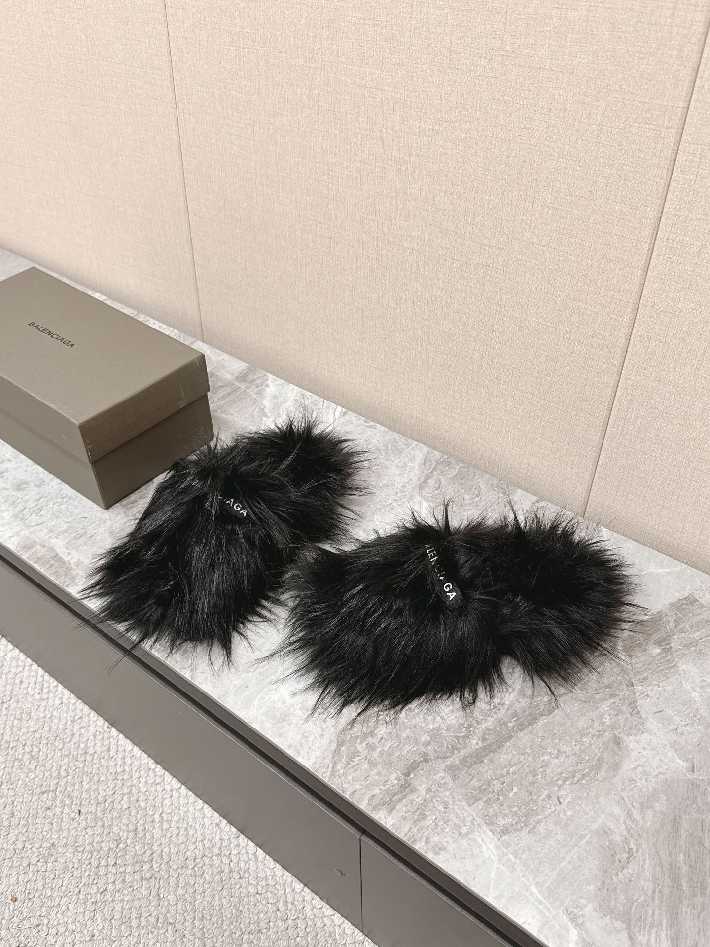 Balenciaga cotton slippers