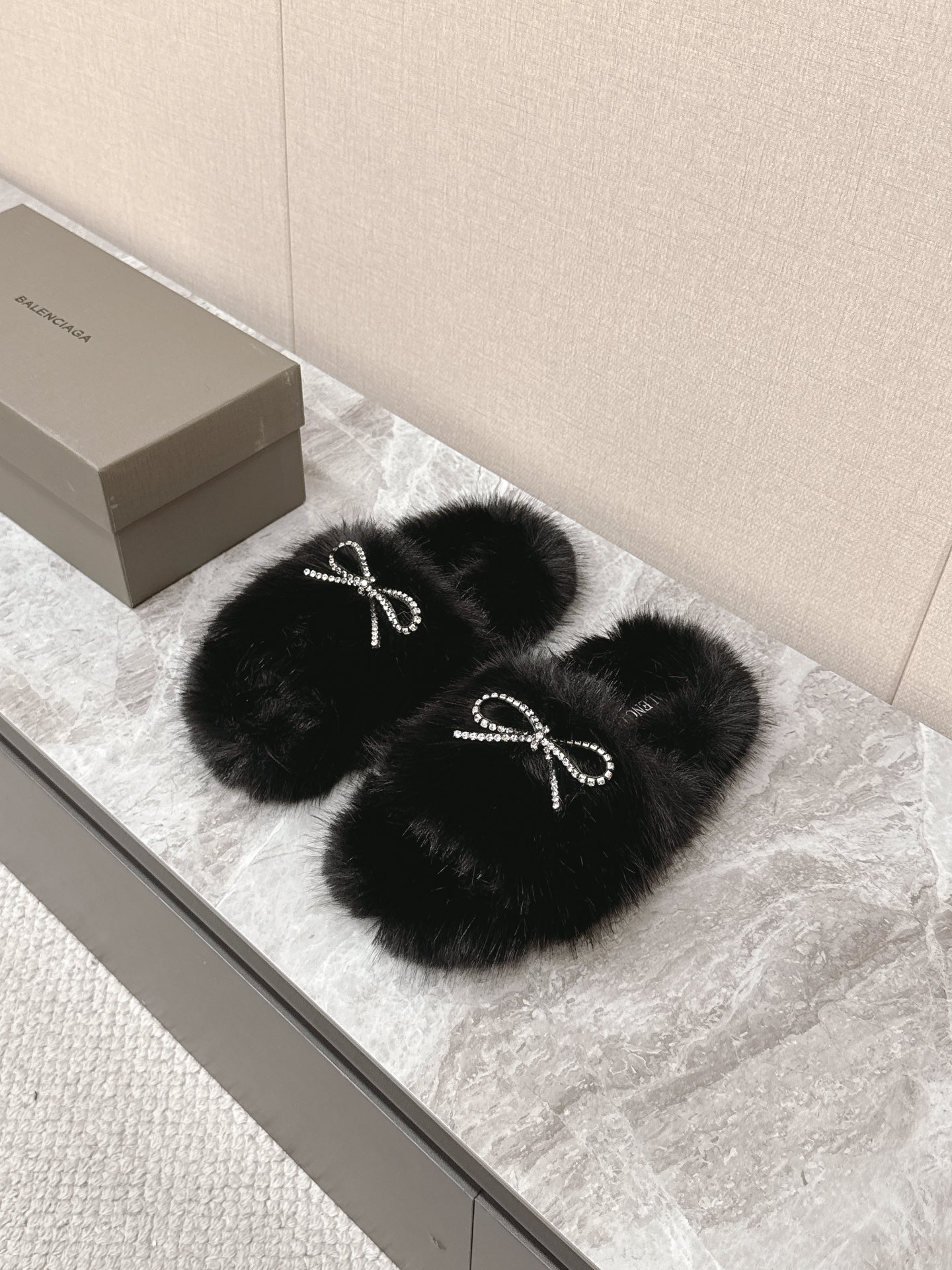 Balenciaga cotton slippers