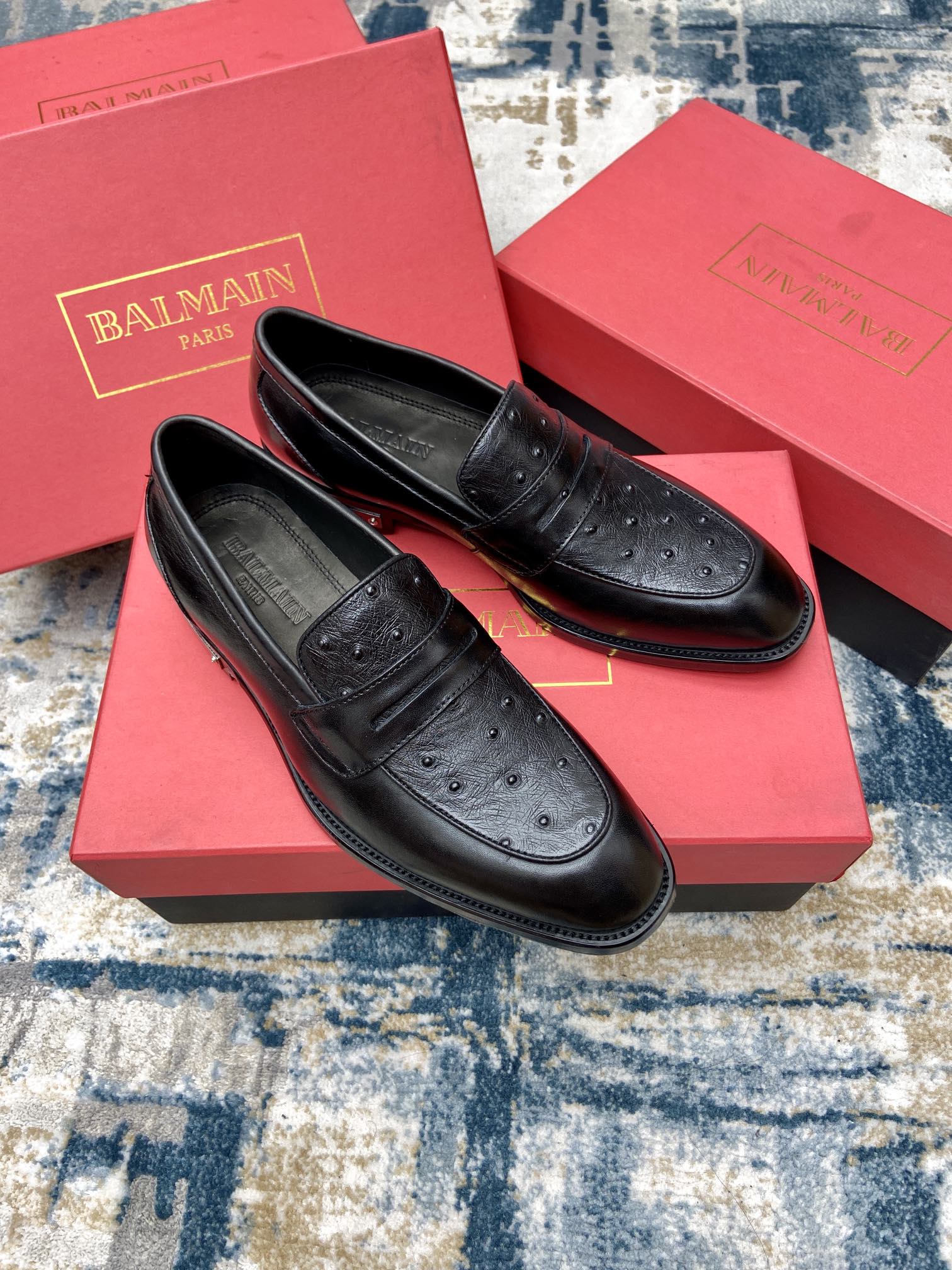 Balmain Leather Shoes