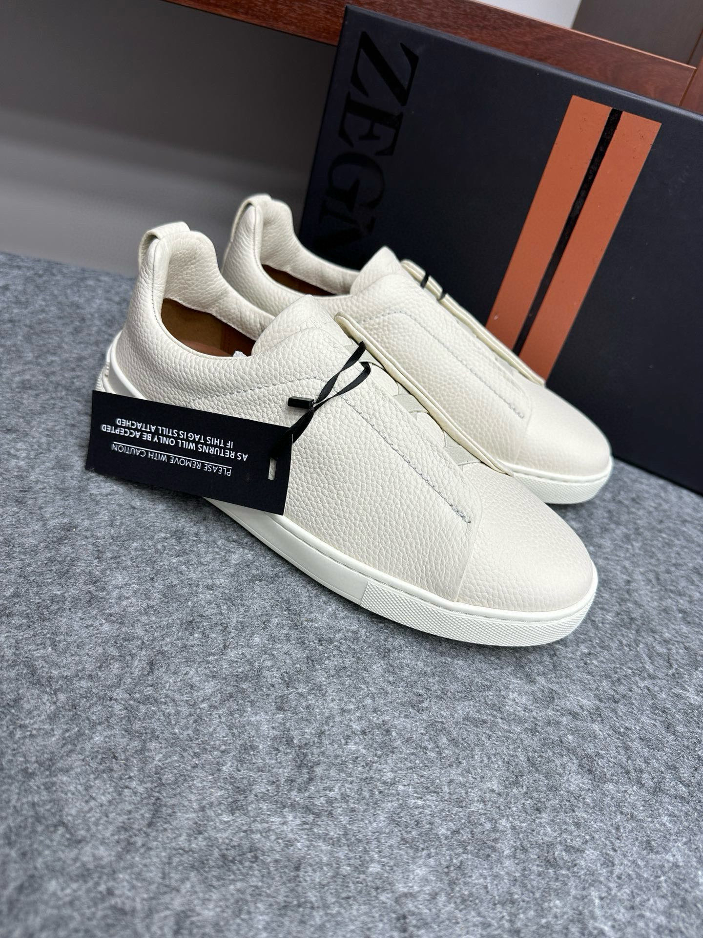 ZEGNA 25ss TripleStit Men's casual shoes