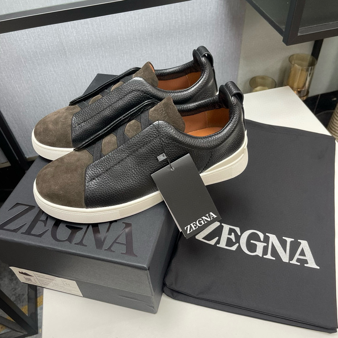 ZEGNA 25ss TripleStit Men's casual shoes