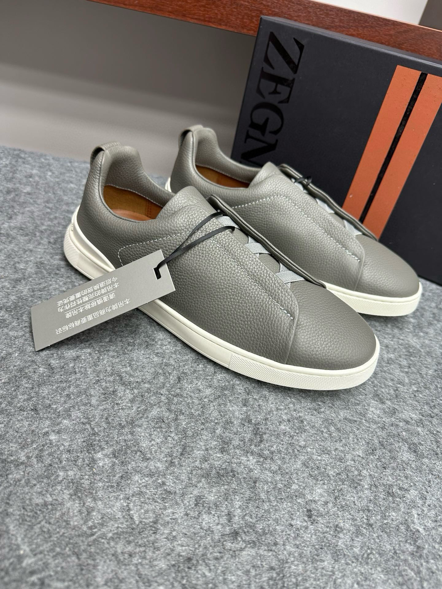 ZEGNA 25ss TripleStit Men's casual shoes