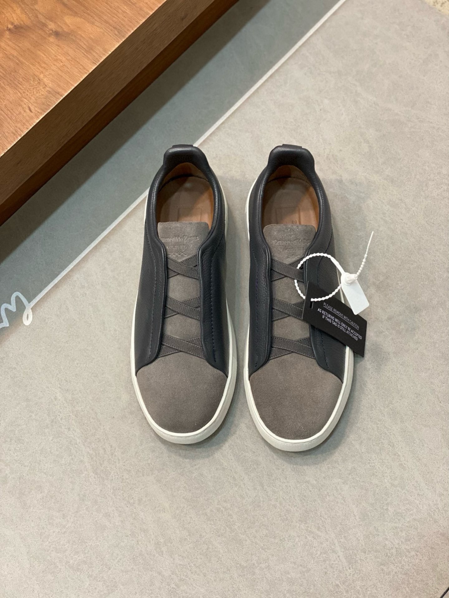 ZEGNA 25ss TripleStit Men's casual shoes